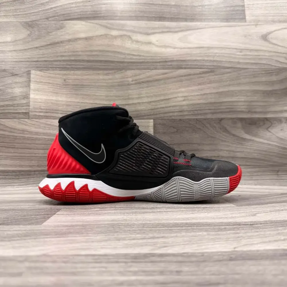 Nike Kyrie 6 'Bred' Basketball Shoes, BQ4630-002, US 13